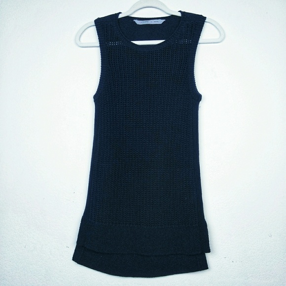 Athleta Amity Open Knit Vest S - Picture 2 of 5